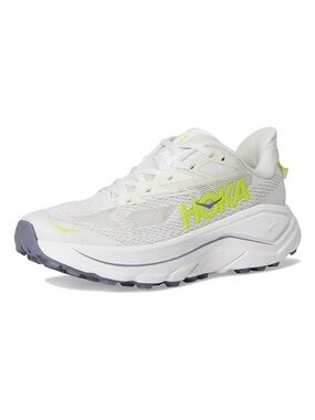 HOKA Challenger 8 White Neon Citrus Trail Running Shoes Women 5 1168717